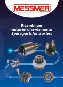 New catalogue Spare parts for starters